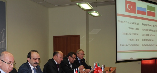 Turkish Foodstuff delegation to Kazan Tatarstan